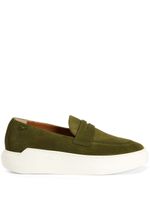 Giuseppe Zanotti mocassins Conley Glam en velours - Vert - thumbnail