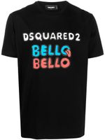 DSQUARED2 t-shirt à logo imprimé - Noir - thumbnail