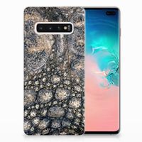 Samsung Galaxy S10 Plus TPU Hoesje Krokodillenprint - thumbnail