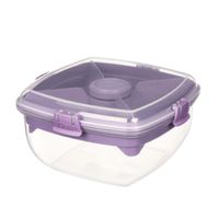 Sistema TO GO - Salad Max Lunchbox - 1.630 ml Lila - thumbnail