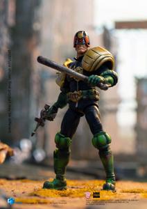 2000 AD Exquisite Mini Action Figure 1/18 Judge Dredd Cursed Earth Judge Dredd 10 Cm