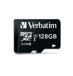 Verbatim Premium microSDXC-kaart 128 GB Class 10 Incl. SD-adapter