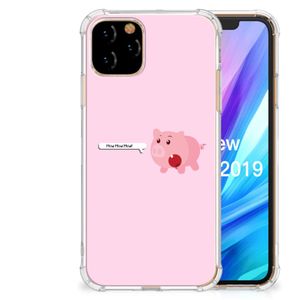 Apple iPhone 11 Pro Stevig Bumper Hoesje Pig Mud