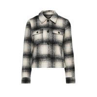 ONLY geruite shacket winter grijs