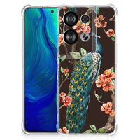 OPPO Reno8 Case Anti-shock Pauw met Bloemen