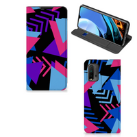 Xiaomi Poco M3 | Redmi 9T Stand Case Funky Triangle - thumbnail