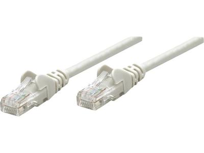 Intellinet 325950 RJ45 Netwerkkabel, patchkabel CAT 5e U/UTP 10.00 m Grijs 1 stuk(s)