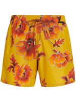 ETRO short de bain à fleurs - Jaune