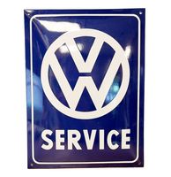 VW Service Emaille Bord - 40 x 30cm - thumbnail