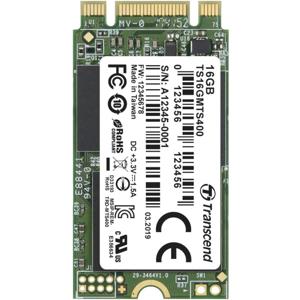 Transcend MTS400 16 GB NVMe/PCIe M.2 SSD 2242 harde schijf SATA 6 Gb/s Industrial TS16GMTS400