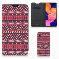 Samsung Galaxy A10 Hoesje met Magneet Aztec Paars