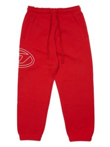 Diesel Kids pantalon de jogging à logo imprimé - Rouge