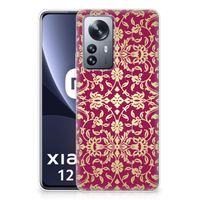 Siliconen Hoesje Xiaomi 12 Pro Barok Pink - thumbnail