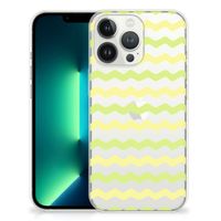 iPhone 13 Pro Max TPU bumper Waves Yellow - thumbnail