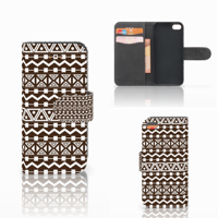 Apple iPhone 5C Telefoon Hoesje Aztec Brown
