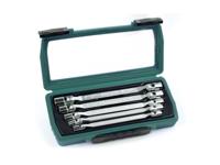 Scharnierende dubbele dopsleutelset | MANNESMANN