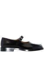 Maison Margiela escarpins Mary Jane Tabi en cuir - Noir