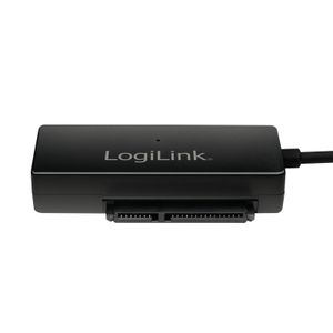 LogiLink AU0050 basisstation voor opslagstations USB 3.2 Gen 1 (3.1 Gen 1) Type-A Zwart