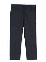 Kenzo Kids pantalon à coupe droite - Bleu - thumbnail