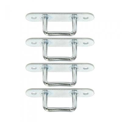 ProPlus Zeiloog rechthoekig 36 mm zilver 4 stuks in blister ProPlus Zeiloog rechthoekig 36 mm zilver 4 stuks in blister