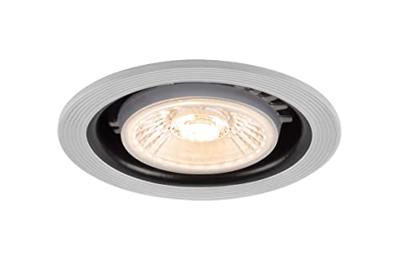 SLV UNIVERSAL DOWNLIGHT 1007095 LED-Einbauleuchte LED F (A - G) 8W black