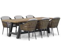 Coco Olivine/Trente 260 cm dining tuinset 7-delig - thumbnail