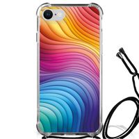 Shockproof Case voor iPhone SE 2022 | 2020 | 8 | 7 Regenboog