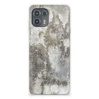 Motorola Edge 20 Lite TPU Siliconen Hoesje Beton Print - thumbnail