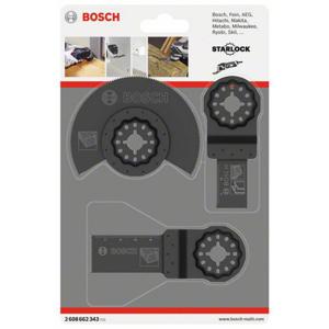 Bosch Accessories 2608662343 ACZ 85 EC, AIZ 20 AB, AIZ 24 EC Multitool toebehorenset 3-delig 1 set(s)