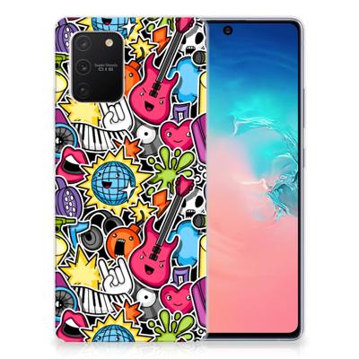 Samsung Galaxy S10 Lite Silicone Back Cover Punk Rock Samsung Galaxy S10 Lite Silicone Back Cover Punk Rock