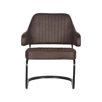Label51 Fauteuil Otta - Antraciet - Microfiber