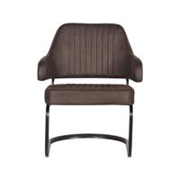Label51 Fauteuil Otta - Antraciet - Microfiber