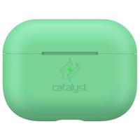 Catalyst Slim Case voor AirPods Pro Skin voor Apple AirPods Pro Charging Case, verwisselbare kleuren, beschermhoes Soft Skin, compatibel draadloos opladen - Muntgroen