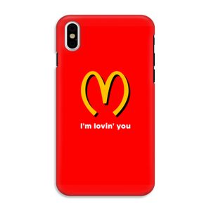 I'm lovin' you: iPhone XS Tough Case