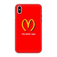 I'm lovin' you: iPhone XS Tough Case - thumbnail