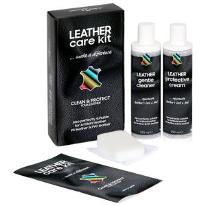 VidaXL Leerverzorgingsset 2x250 ml CARE KIT