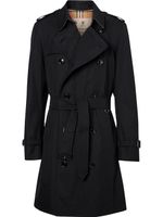 Burberry trench mi-long Chelsea Heritage - Noir