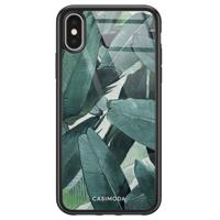 iPhone X/XS glazen hardcase - Jungle