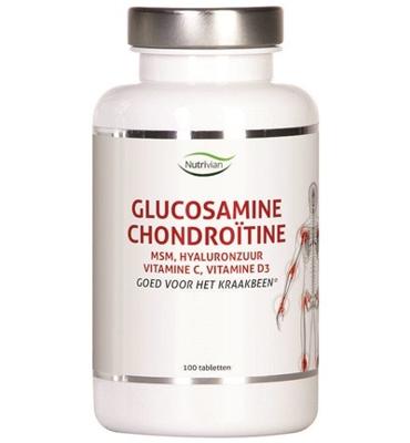 Nutrivian Nutrivian Glucosamine Chondoitine Msm Hyaluron Vit D3/c (100tb) Nutrivian Nutrivian Glucosamine Chondoitine Msm Hyaluron Vit D3/c (100tb)