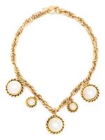 Moschino Pre-Owned collier en chaine (années 1990) - Or