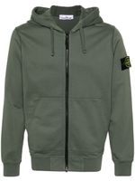 Stone Island hoodie en coton à patch - Vert