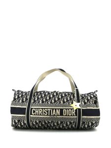 Christian Dior Pre-Owned sac fourre-tout à motif Oblique (2020) - Bleu