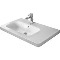 Duravit Durastyle wastafel 80x48cm 1 kraangat overl. wgliss wit 23258000001 - thumbnail