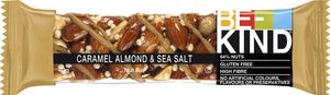 Be-Kind reep Caramel Almond & Sea Salt, 40 g, pak van 12 stuks