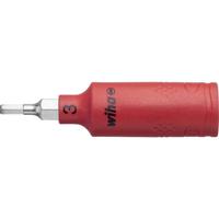 Wiha 43109 Inbus Dopsleutelinzetstuk 3 mm 1/4 (6.3 mm)