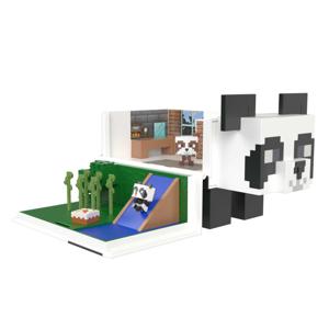 Minecraft Mob Head Minis Playset Panda Playhouse