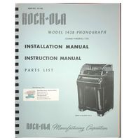 Rock-Ola Model 1438 Jukebox Service Manual - thumbnail