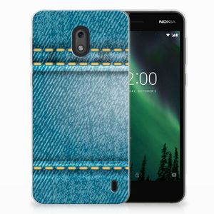 Nokia 2 Silicone Back Cover Jeans