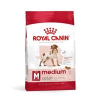 Royal Canin Medium Adult | 4 kg | compleet voer voor honden van middelgrote rassen | Omega -3 vetzuren voor huid en vacht | afgestemd energiegehalte en aangepaste kroketgrootte