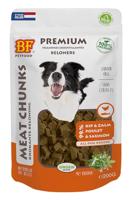 BIOFOOD MEAT CHUNKS KIP&ZALM 200 GR